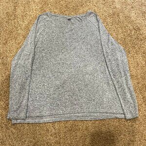 Luxe Crew-Neck Slub-Knit Long-Sleeve T-Shirt